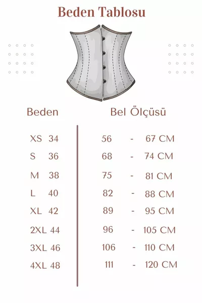 Firming Slimming Waist Support Latex Corset