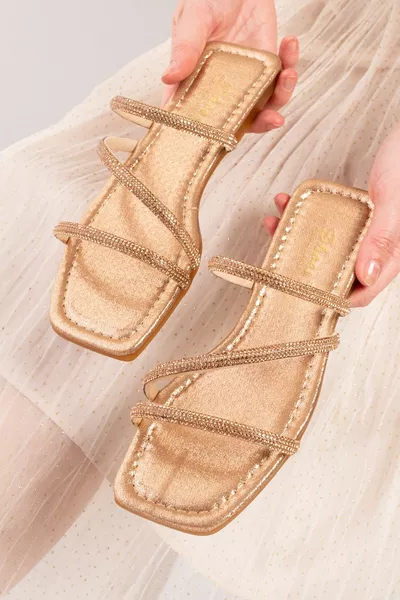 نعل وردي أرثوبيدي 5 ملم إسفنجي مع ثلاث أحجار، حذاء رسمي، شاطئ، منزلي، صندل