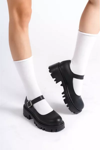 Damen Mary Jane Alltagsschuhe