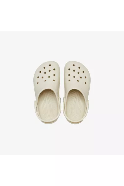 Classic Clog Kids Cream Slippers