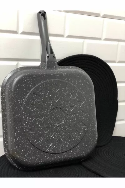 Gusseisen Granit Grillpfanne Frei von PFOA