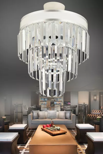 Çağla 3 Lü Beyaza Krom Yaldızlı  Luk Modern Avize