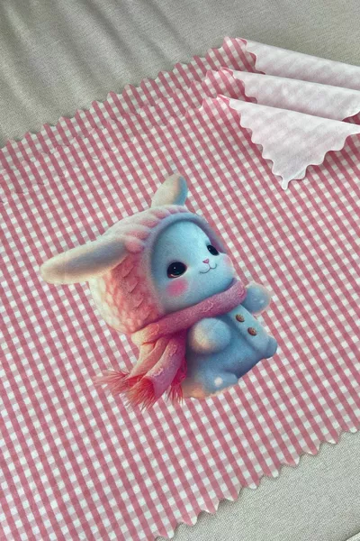 3 Washable Character-Themed Lunch Cloths for Primary and Preschool, Lunch Napkin  x  cm