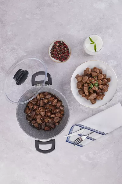 Set de 7 casseroles en granit Onyx