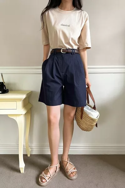 T-shirt oversize classica unisex con stampa