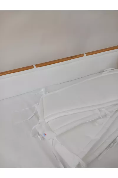 Ensemble de protections latérales blanches pour lits Montessori Cm