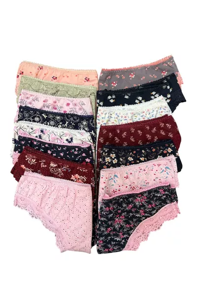 سراويل نسائية دانتيل 6 قطع 