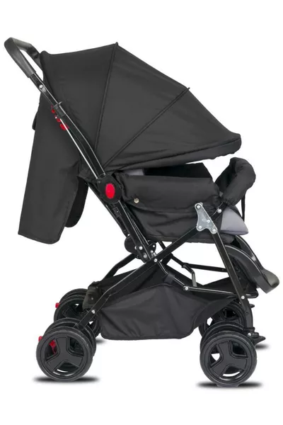 Poussette double classique entièrement inclinable