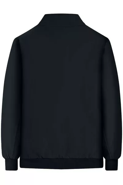 Ghassy Co Giacca Uomo con Chiusura a Bottone, Interno in Pile, Isolamento Termico Ultra, Collo Alto