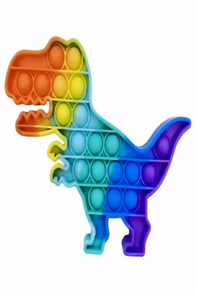 Popit Spielzeug Pop It Push Bubble Fidget Dinosaurier Popit Geistiger und sensorischer Stress Dinosaurier