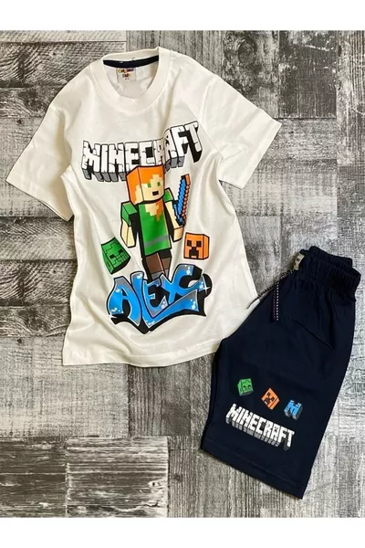 Boys' Cotton T-Shirt and Shorts Set New Season