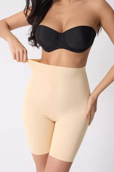 كورسيه ضاغط بشفرة ليزر لتنسيق الجسم بدون آثار مع أرجل شبحية لتأثير نحيف