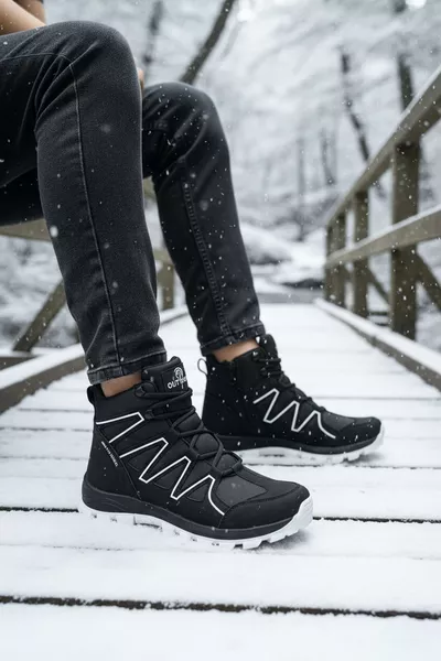 Scarponi da trekking uomo Siyah Beyaz Street