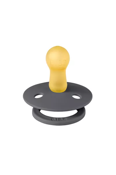 Tétine en caoutchouc Colorée - Fer 6 mois+