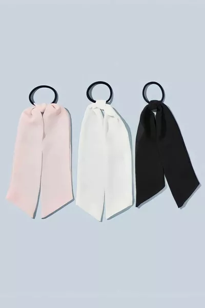 Ensemble de 3 pièces minimaliste pour femmes avec fermoir en caoutchouc