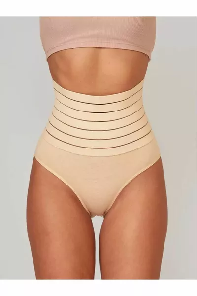 Culotte gaine tonifiante et raffermissante Buturo, couleur chair