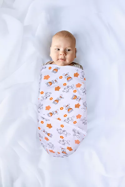 0-4 Maanden Premium Babydoek, Katoenen Babydoek, Gedessineerde Babydoek