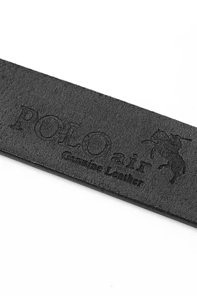 Genuine Leather Men's Belt Black