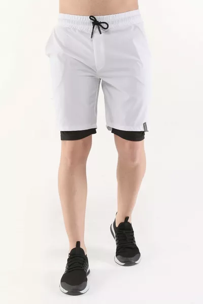 Short de sport homme à séchage rapide en micropoly pour entraînement, futsal, fitness et extérieur