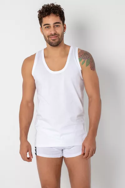 Débardeur homme confort % coton
