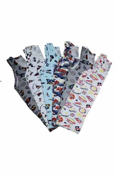 Boys' Stretch Cotton Tank Top (6 Pack)