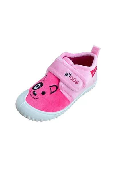 Gezeer Girl Child Winter Orthopedic Insole Kindergarten and Preschool Slippers - Golden Step