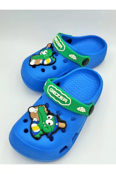 Erkek Çocuk Cross Terlik (timsah Figürlü)