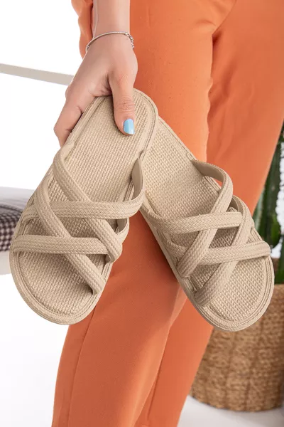 Tongs de plage quotidiennes antidérapantes pour femme Airblow Pieuvre