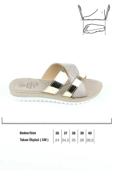 Sommerliche anatomische weiche Damenpantoffeln