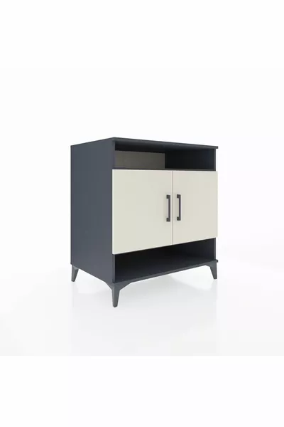 Kronos Dresser 3 Shelves 2 Doors Anthracite-Sandstone