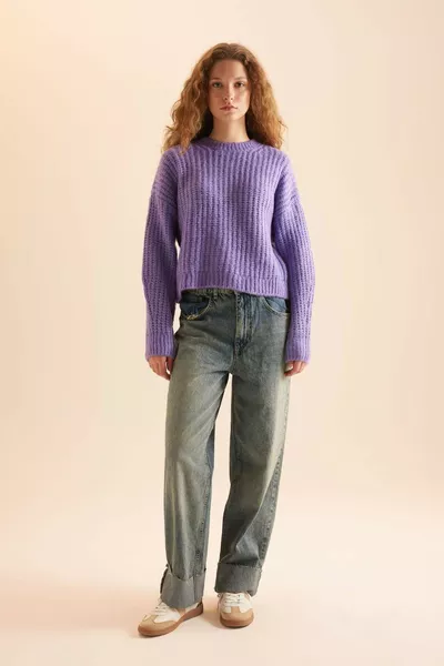 Coool ультраширокий свитер с круглым воротом WN