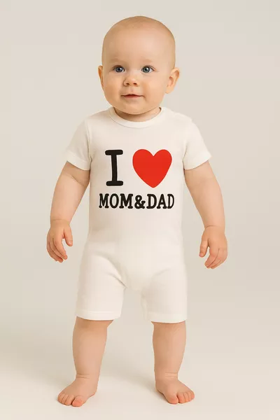 بدلة صيفية قصيرة الأكمام ناعمة من القطن للمولود الجديد للبنات والأولاد