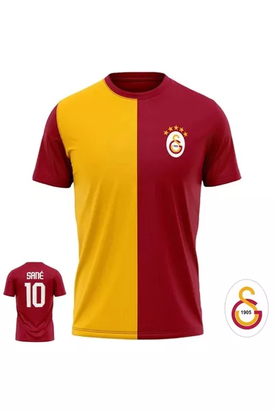 تي شيرت ترحيبي بجالاطا سراي ليرو ساني - أصفر وأحمر