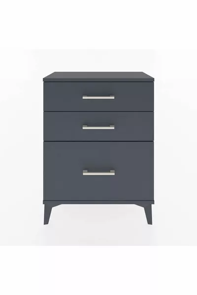 أرجس كومودين بثلاثة أدراج أنثراسايت-أنثراسايت