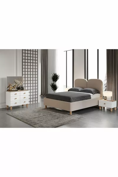 Almer Aynalı Yatak Odası Takımı