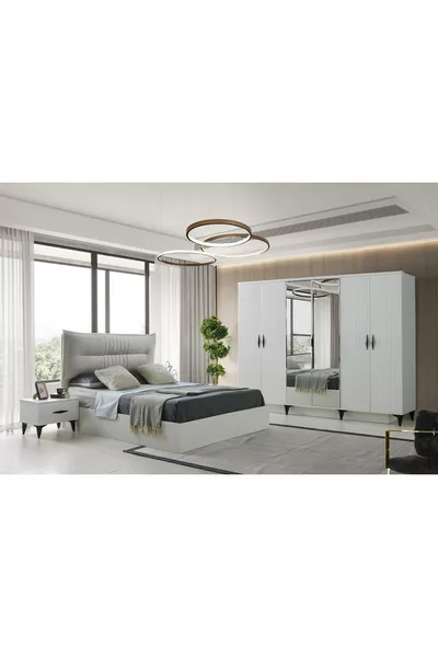 LADİN MDF YATAK ODASI TAKIMI