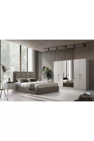 Спален комплект ANAMUR с MDF основа