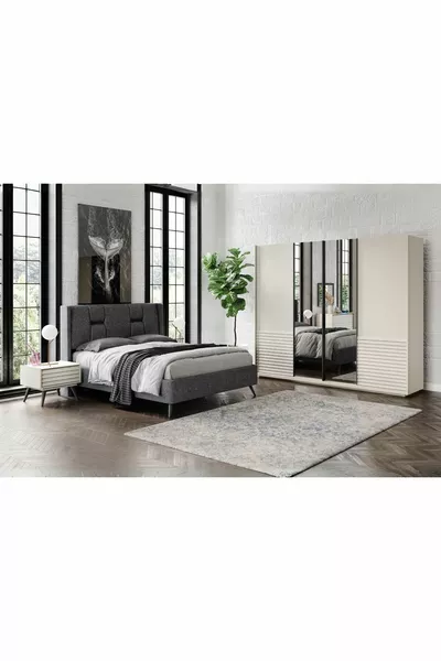Cotta Beige Bedroom Set