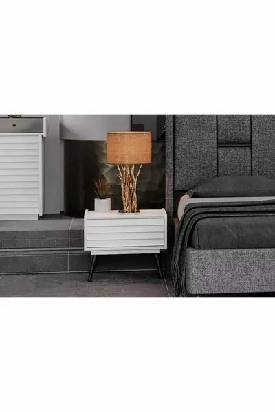 Cotta White Nightstand