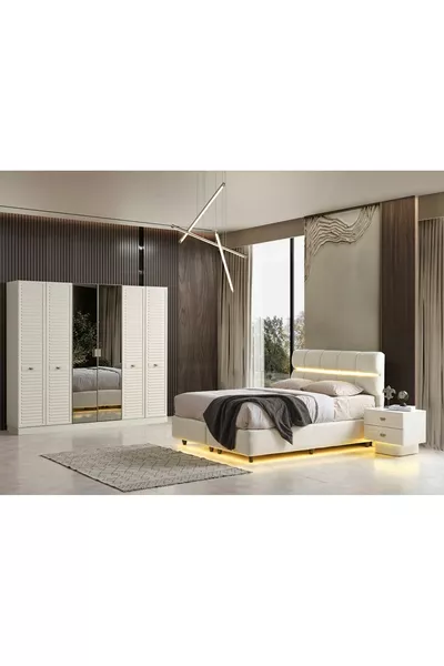 BOSTON MDF SCHLAFZIMMERMÖBEL-SET