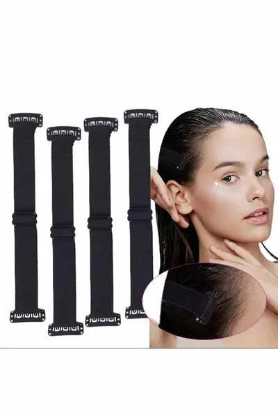 Pince pour soulever les sourcils - Bande pour le visage, les yeux et les sourcils - Effet ultra puissant (NOIR)