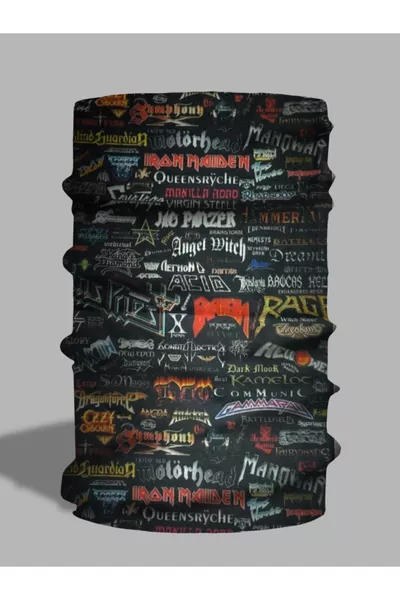 وشاح برقشة فرقة الروك - باف