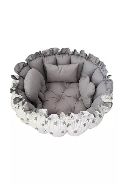 Materassino per sonno e gioco in tessuto di cotone Babynest