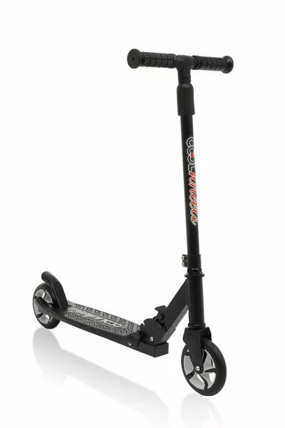 سكوتر رمادي قابل للطي بعجلتين للأطفال بعمر 8 سنوات