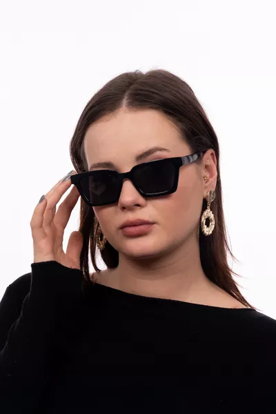 نظارات شمسية للجنسين زجاج