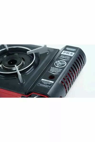 موقد غاز محمول فردي بميزة إيقاف الأمان للرحلات