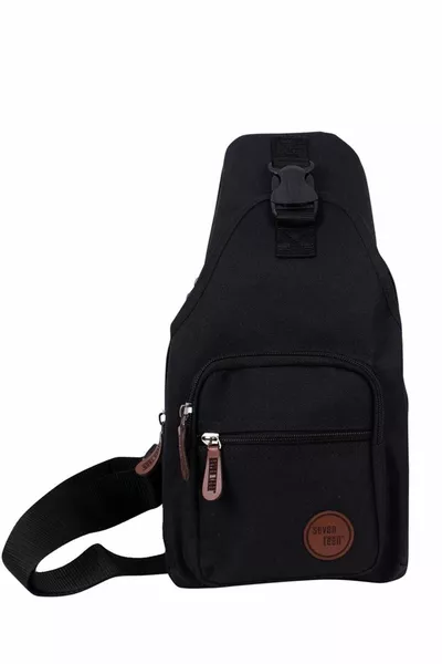 حقيبة كتف سوداء عسكرية من Hatevl Lynx للرجال والنساء