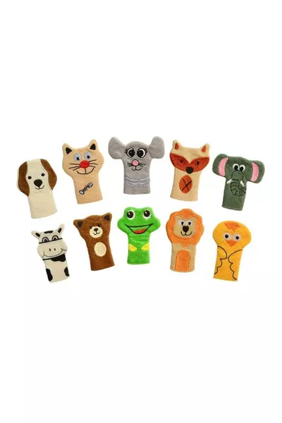 Ensemble de marionnettes à doigts Anki Toys avec animaux