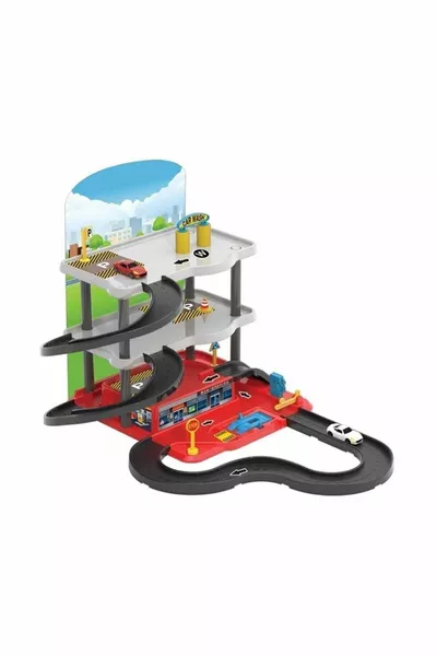 3-Story Garage Playset Toy Parking Lot