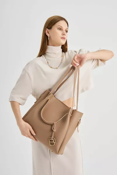 Women's Handbag and Shoulder Bag with Inner Wallet